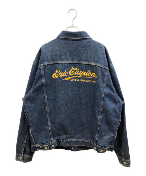 ERIC CLAPTON（エリッククラプトン）ERIC CLAPTON (エリッククラプトン) デニムジャケット ブルー サイズ:SIZE XLの古着・服飾アイテム