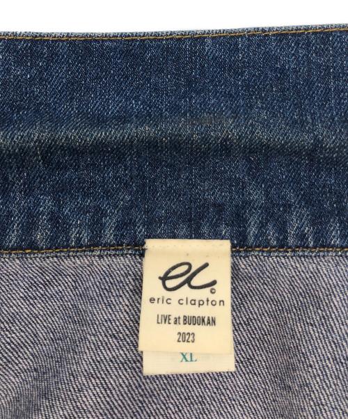 ERIC CLAPTON（エリッククラプトン）ERIC CLAPTON (エリッククラプトン) デニムジャケット ブルー サイズ:SIZE XLの古着・服飾アイテム