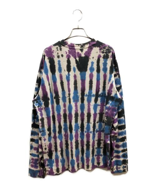 SUPREME（シュプリーム）SUPREME (シュプリーム) タイダイ 21SS Dyed Bear L/S 長袖カットソー パープル×ネイビー サイズ:SIZE Sの古着・服飾アイテム
