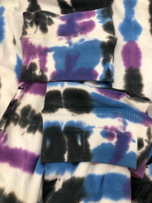 SUPREME（シュプリーム）SUPREME (シュプリーム) タイダイ 21SS Dyed Bear L/S 長袖カットソー パープル×ネイビー サイズ:SIZE Sの古着・服飾アイテム