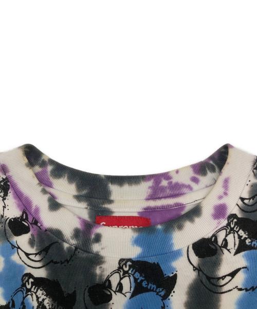 SUPREME（シュプリーム）SUPREME (シュプリーム) タイダイ 21SS Dyed Bear L/S 長袖カットソー パープル×ネイビー サイズ:SIZE Sの古着・服飾アイテム