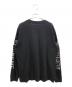 SUPREME (シュプリーム) Intarsia Sleeve L/S Top（インターシア スリーブ L/S トップ） ブラック サイズ:SIZE S：6000円