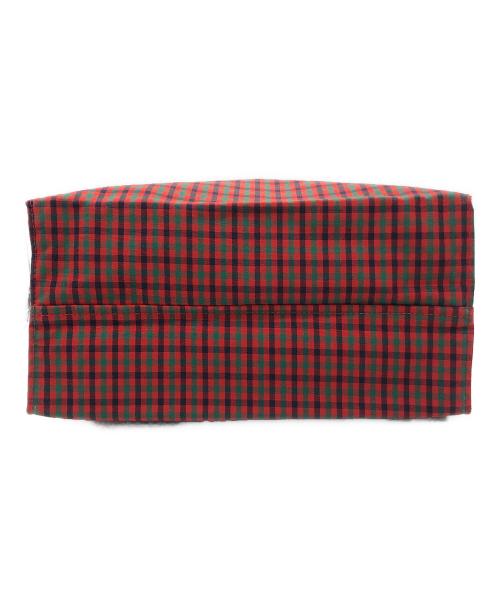 familiar（ファミリア）familiar (ファミリア) トートバッグ レッド×グリーンの古着・服飾アイテム