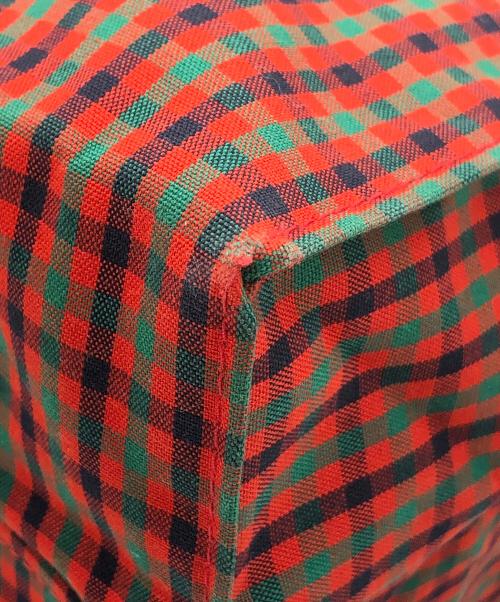 familiar（ファミリア）familiar (ファミリア) トートバッグ レッド×グリーンの古着・服飾アイテム