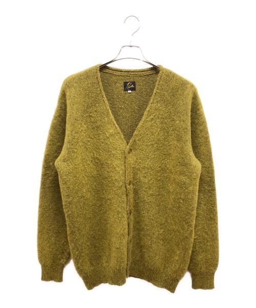 Needles（ニードルズ）Needles (ニードルズ) Mohair Cardigan（モヘアカーディガン） グリーン サイズ:SIZE Lの古着・服飾アイテム