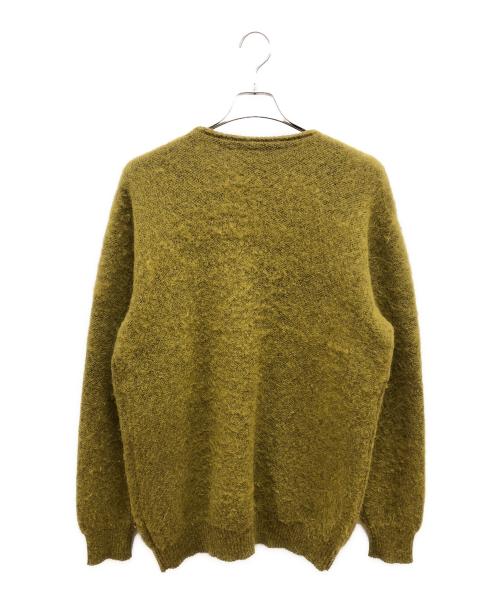 Needles（ニードルズ）Needles (ニードルズ) Mohair Cardigan（モヘアカーディガン） グリーン サイズ:SIZE Lの古着・服飾アイテム