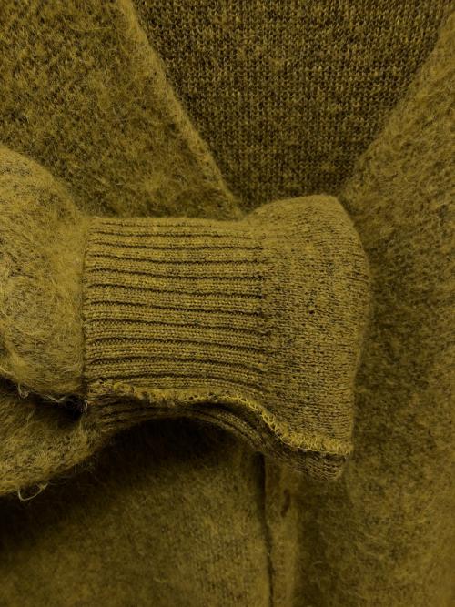 Needles（ニードルズ）Needles (ニードルズ) Mohair Cardigan（モヘアカーディガン） グリーン サイズ:SIZE Lの古着・服飾アイテム