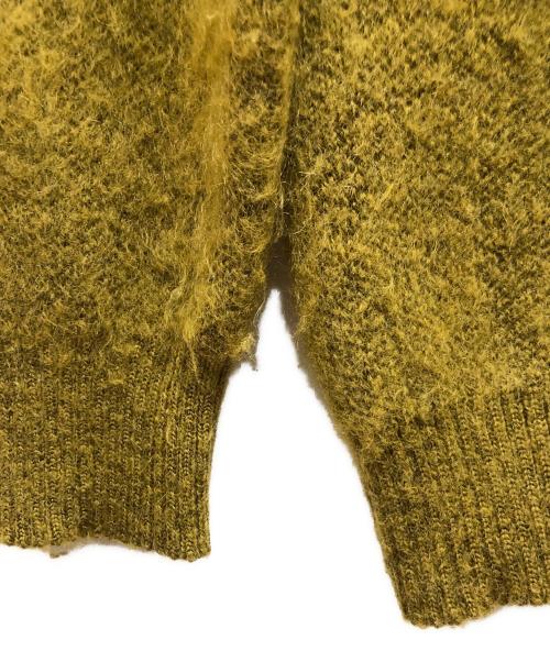 Needles（ニードルズ）Needles (ニードルズ) Mohair Cardigan（モヘアカーディガン） グリーン サイズ:SIZE Lの古着・服飾アイテム