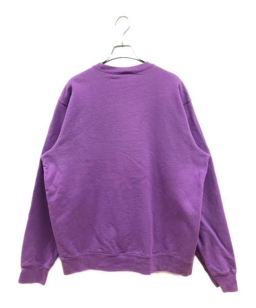 SUPREME（シュプリーム）SUPREME (シュプリーム) 20SS Cutout Logo Crewneck（カットアウトロゴクルーネック） パープル サイズ:SIZE Lの古着・服飾アイテム