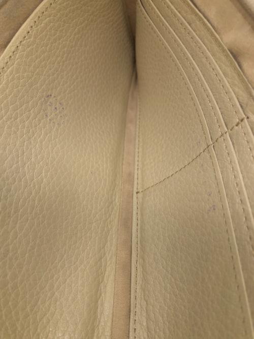 ATAO（アタオ）ATAO (アタオ) 長財布 ベージュ×ブルーの古着・服飾アイテム