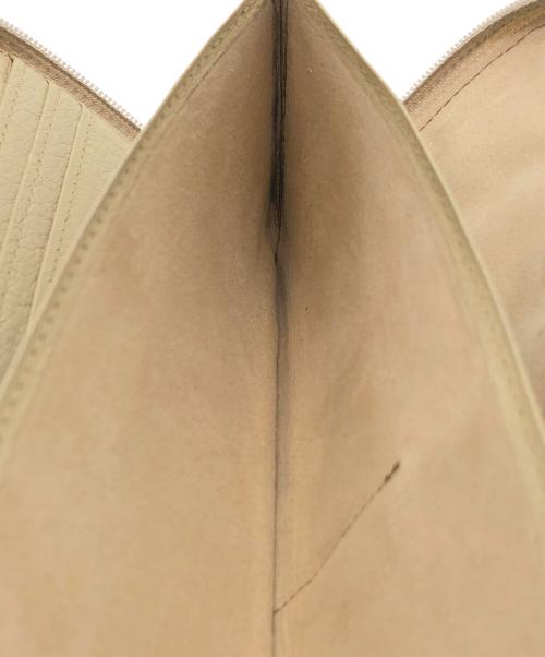 ATAO（アタオ）ATAO (アタオ) 長財布 ベージュ×ブルーの古着・服飾アイテム