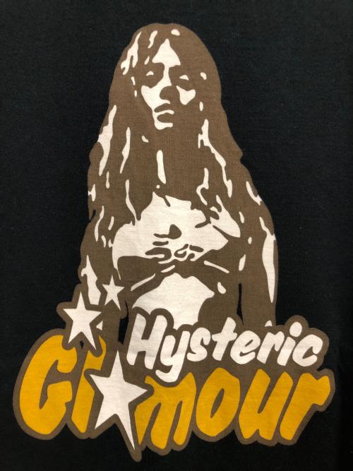 Hysteric Glamour（ヒステリックグラマー）Hysteric Glamour (ヒステリックグラマー) 半袖カットソー ブラック サイズ:SIZE Freeの古着・服飾アイテム