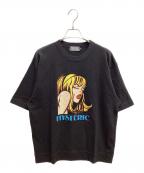 Hysteric Glamourヒステリックグラマー）の古着「半袖カットソー」｜ブラック