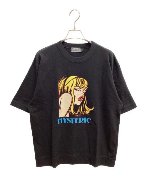 Hysteric Glamour（ヒステリックグラマー）Hysteric Glamour (ヒステリックグラマー) 半袖カットソー ブラック サイズ:SIZE Mの古着・服飾アイテム