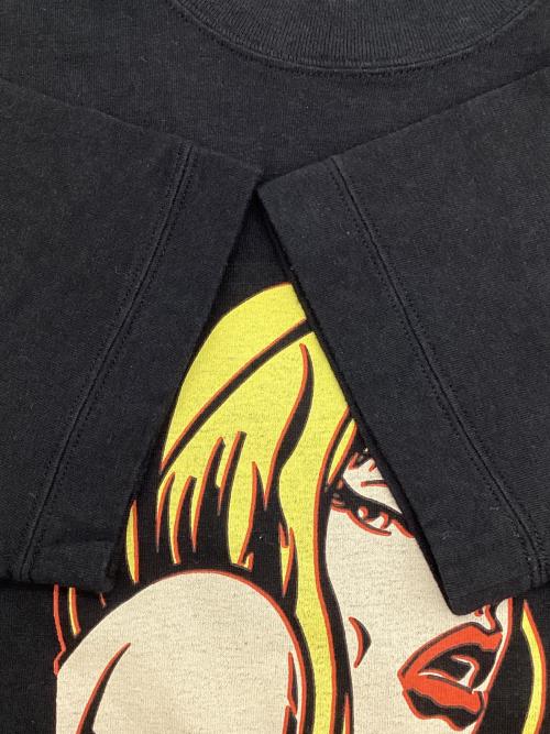 Hysteric Glamour（ヒステリックグラマー）Hysteric Glamour (ヒステリックグラマー) 半袖カットソー ブラック サイズ:SIZE Mの古着・服飾アイテム