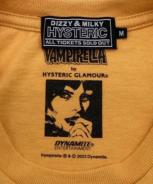 Hysteric Glamour（ヒステリックグラマー）Hysteric Glamour (ヒステリックグラマー) 半袖カットソー オレンジ サイズ:SIZE Mの古着・服飾アイテム