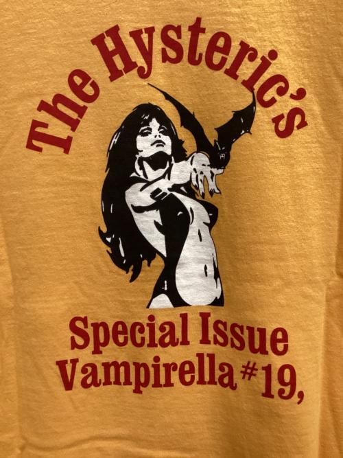 Hysteric Glamour（ヒステリックグラマー）Hysteric Glamour (ヒステリックグラマー) 半袖カットソー オレンジ サイズ:SIZE Mの古着・服飾アイテム