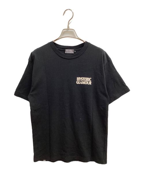 Hysteric Glamour（ヒステリックグラマー）Hysteric Glamour (ヒステリックグラマー) 半袖カットソー ブラック サイズ:SIZE Mの古着・服飾アイテム