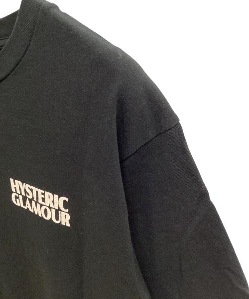 Hysteric Glamour（ヒステリックグラマー）Hysteric Glamour (ヒステリックグラマー) 半袖カットソー ブラック サイズ:SIZE Mの古着・服飾アイテム
