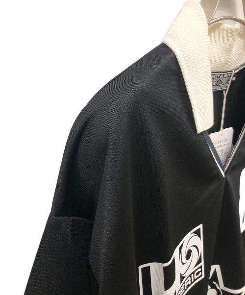 Hysteric Glamour（ヒステリックグラマー）Hysteric Glamour (ヒステリックグラマー) ポロシャツ ホワイト×ブラック サイズ:SIZE M 未使用品の古着・服飾アイテム