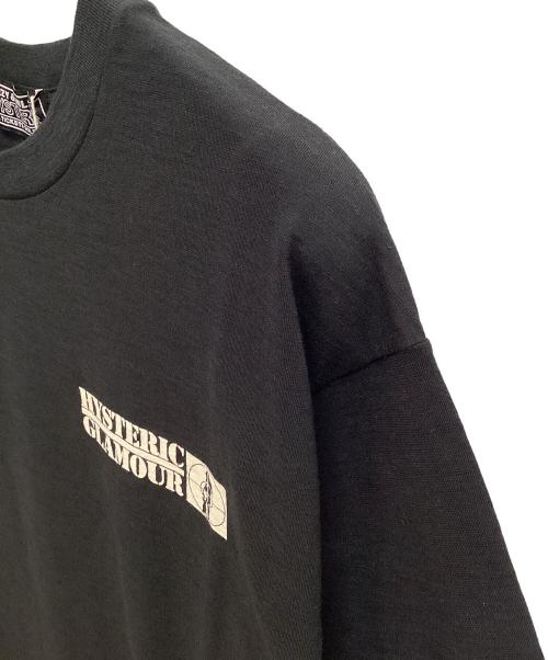 Hysteric Glamour（ヒステリックグラマー）Hysteric Glamour (ヒステリックグラマー) 半袖カットソー ブラック サイズ:SIZE M 未使用品の古着・服飾アイテム