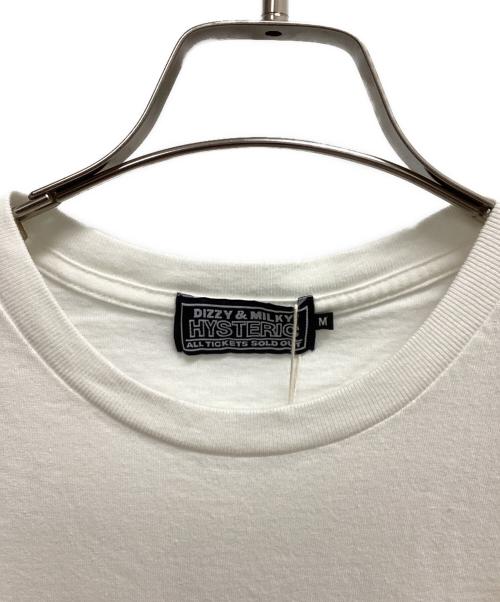 Hysteric Glamour（ヒステリックグラマー）Hysteric Glamour (ヒステリックグラマー) 半袖カットソー ホワイト サイズ:SIZE M 未使用品の古着・服飾アイテム