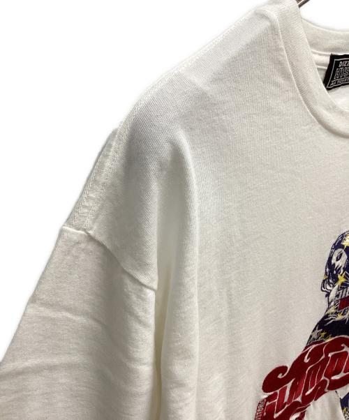 Hysteric Glamour（ヒステリックグラマー）Hysteric Glamour (ヒステリックグラマー) 半袖カットソー ホワイト サイズ:SIZE M 未使用品の古着・服飾アイテム