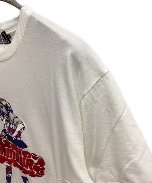 Hysteric Glamour（ヒステリックグラマー）Hysteric Glamour (ヒステリックグラマー) 半袖カットソー ホワイト サイズ:SIZE M 未使用品の古着・服飾アイテム