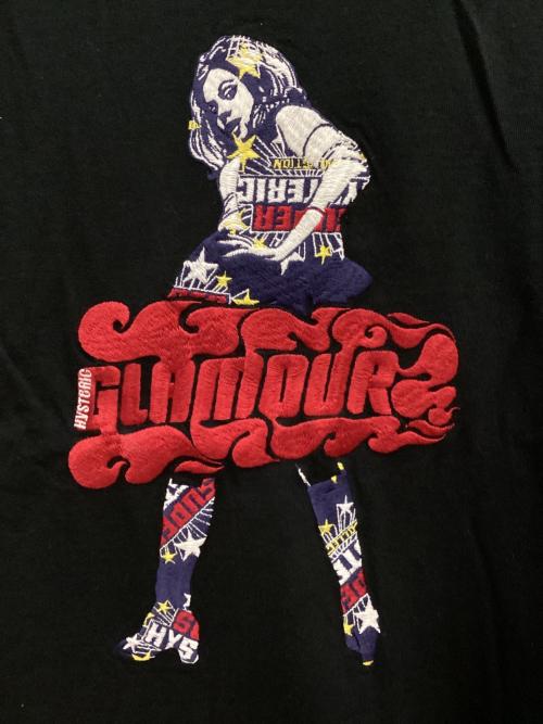 Hysteric Glamour（ヒステリックグラマー）Hysteric Glamour (ヒステリックグラマー) 半袖カットソー ブラック サイズ:SIZE M 未使用品の古着・服飾アイテム