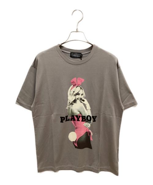 Hysteric Glamour（ヒステリックグラマー）Hysteric Glamour (ヒステリックグラマー) 半袖カットソー グレー サイズ:SIZE M 未使用品の古着・服飾アイテム