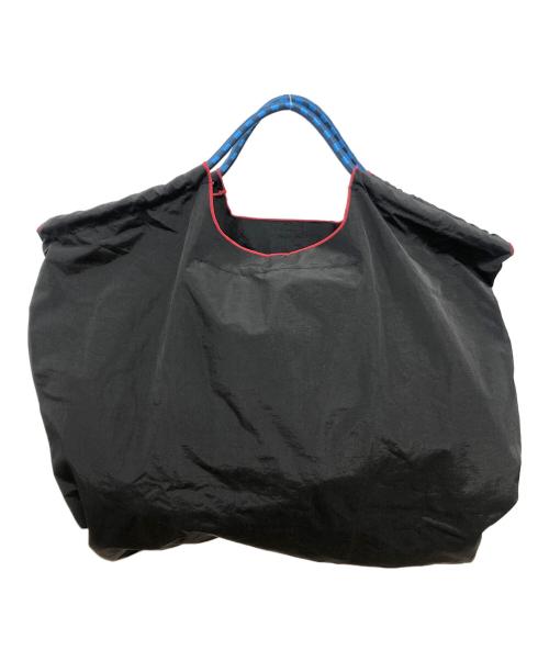 BALL & CHAIN（ボールアンドチェーン）BALL & CHAIN (ボールアンドチェーン) トートバッグ ブラック×レッドの古着・服飾アイテム