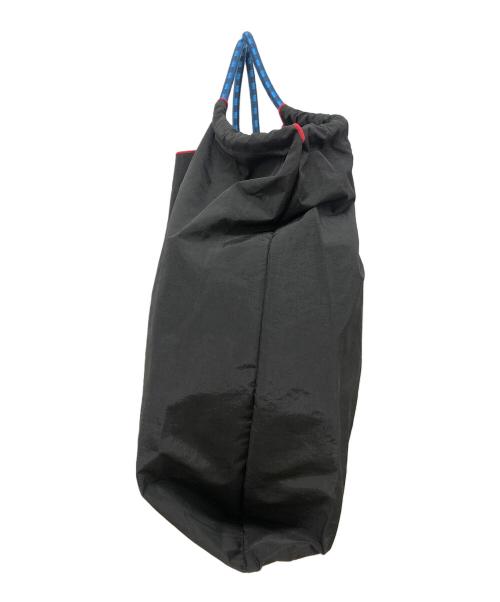 BALL & CHAIN（ボールアンドチェーン）BALL & CHAIN (ボールアンドチェーン) トートバッグ ブラック×レッドの古着・服飾アイテム