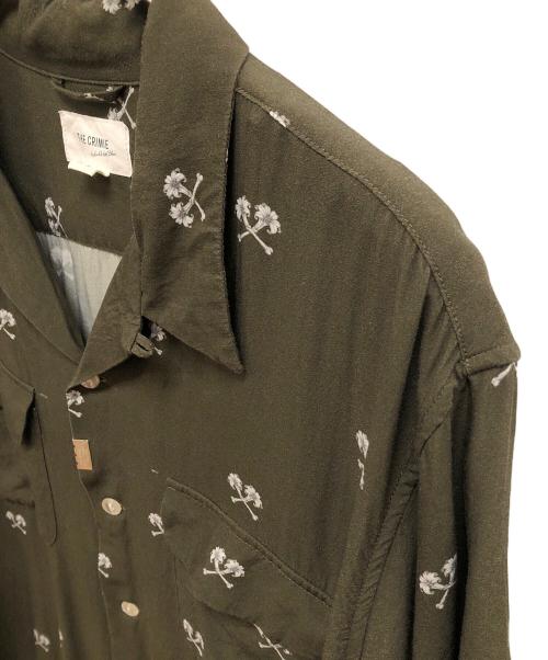 THE CRIMIE（ザ クライミー）THE CRIMIE (ザ クライミー) 半袖シャツ オリーブ サイズ:SIZE Lの古着・服飾アイテム