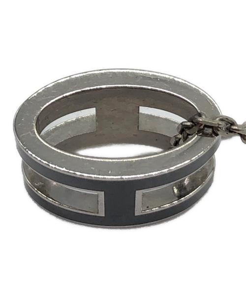 HERMES（エルメス）HERMES (エルメス) ポップアッシュH ネックレス シルバー×ブラックの古着・服飾アイテム