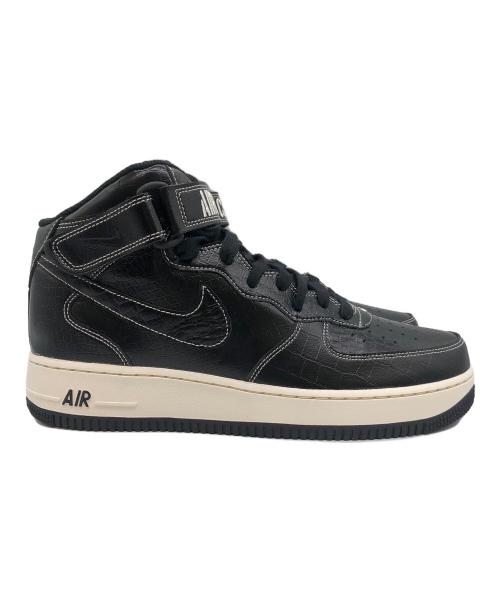 NIKE（ナイキ）NIKE (ナイキ) AIR FORCE 1 MID 07 LV8（エア フォース 1 ミッド） ブラック サイズ:SIZE 28cm 未使用品の古着・服飾アイテム