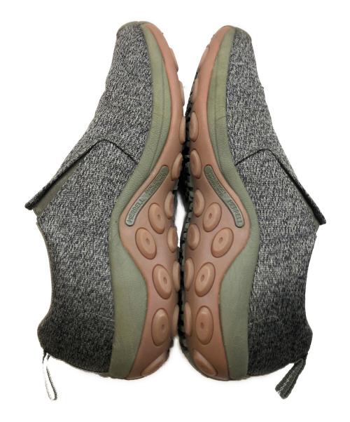 MERRELL（メレル）MERRELL (メレル) JUNGLE MOC MESH DUSTY OLIVE スリッポン グレー サイズ:SIZE 28cmの古着・服飾アイテム