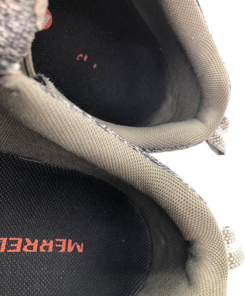 MERRELL（メレル）MERRELL (メレル) JUNGLE MOC MESH DUSTY OLIVE スリッポン グレー サイズ:SIZE 28cmの古着・服飾アイテム