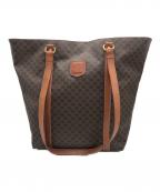 CELINEセリーヌ）の古着「トートバッグ」｜ブラウン