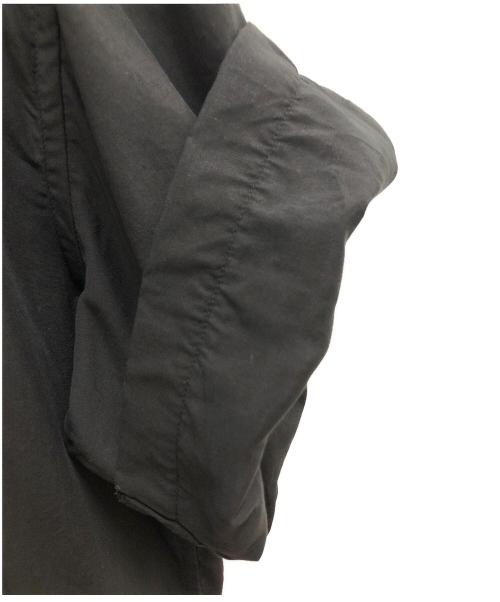 Schott（ショット）Schott (ショット) 半袖シャツ ブラック×ホワイト サイズ:SIZE XLの古着・服飾アイテム