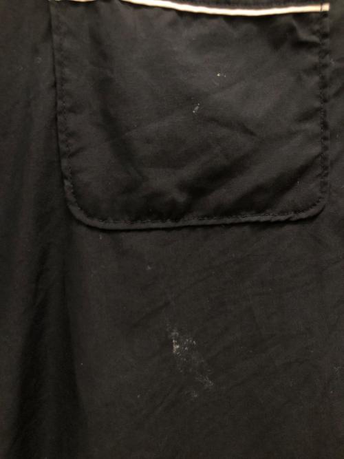 Schott（ショット）Schott (ショット) 半袖シャツ ブラック×ホワイト サイズ:SIZE XLの古着・服飾アイテム