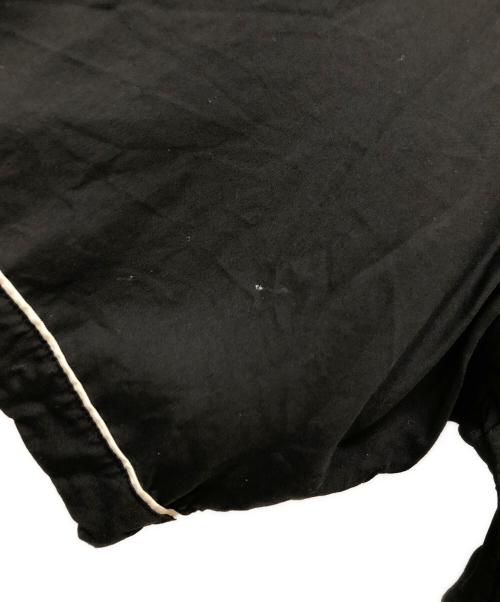 Schott（ショット）Schott (ショット) 半袖シャツ ブラック×ホワイト サイズ:SIZE XLの古着・服飾アイテム