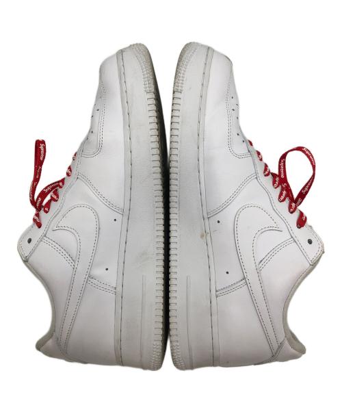 NIKE（ナイキ）NIKE (ナイキ) SUPREME (シュプリーム) Air Force 1 Low（エアフォース1 ロー） ホワイト サイズ:SIZE 28.5cmの古着・服飾アイテム