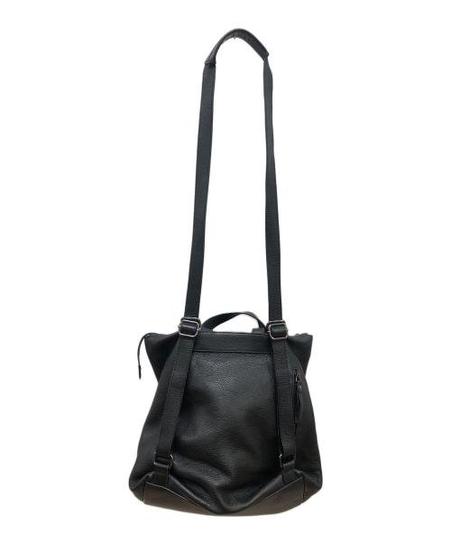 ear PAPILLONNER（イアパピヨネ）ear PAPILLONNER (イアパピヨネ) IO PELLE (イオペレ) 2WAYバッグ ブラックの古着・服飾アイテム