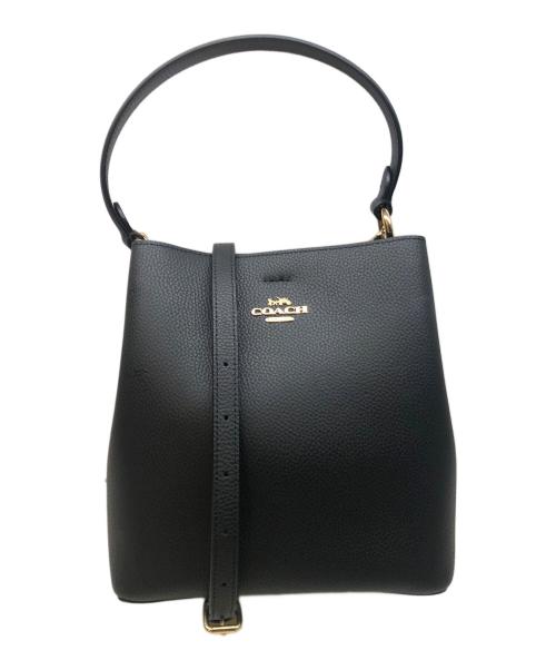 COACH（コーチ）COACH (コーチ) スモールタウンバケットバッグ ブラックの古着・服飾アイテム