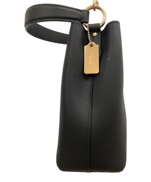 COACH（コーチ）COACH (コーチ) スモールタウンバケットバッグ ブラックの古着・服飾アイテム