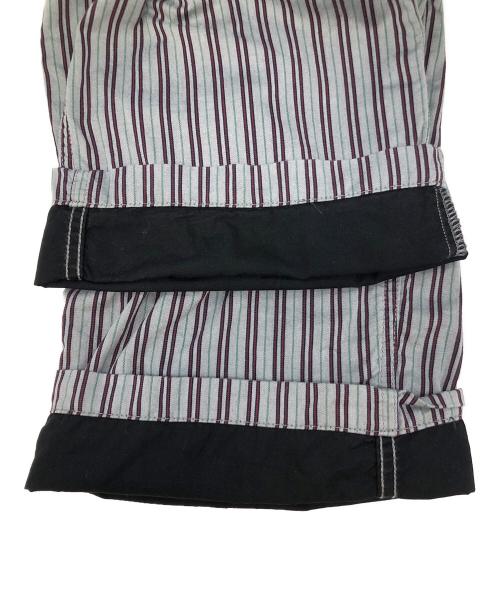 COMME des GARCONS HOMME（コムデギャルソン オム）COMME des GARCONS HOMME (コムデギャルソン オム) ストライプパンツ グレー サイズ:SIZE Sの古着・服飾アイテム