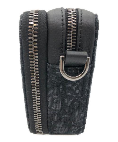 Christian Dior（クリスチャン ディオール）Christian Dior (クリスチャン ディオール) ディオール オブリーク ジャカード　ショルダーバッグ ブラックの古着・服飾アイテム