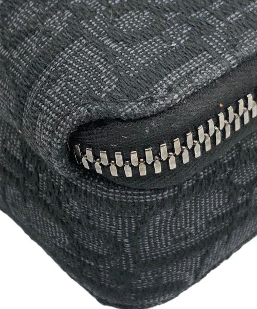 Christian Dior（クリスチャン ディオール）Christian Dior (クリスチャン ディオール) ディオール オブリーク ジャカード　ショルダーバッグ ブラックの古着・服飾アイテム