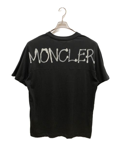 MONCLER（モンクレール）MONCLER (モンクレール) 半袖カットソー ブラック サイズ:SIZE XL 未使用品の古着・服飾アイテム
