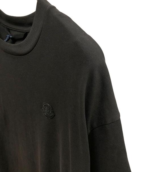 MONCLER（モンクレール）MONCLER (モンクレール) 半袖カットソー ブラック サイズ:SIZE XL 未使用品の古着・服飾アイテム